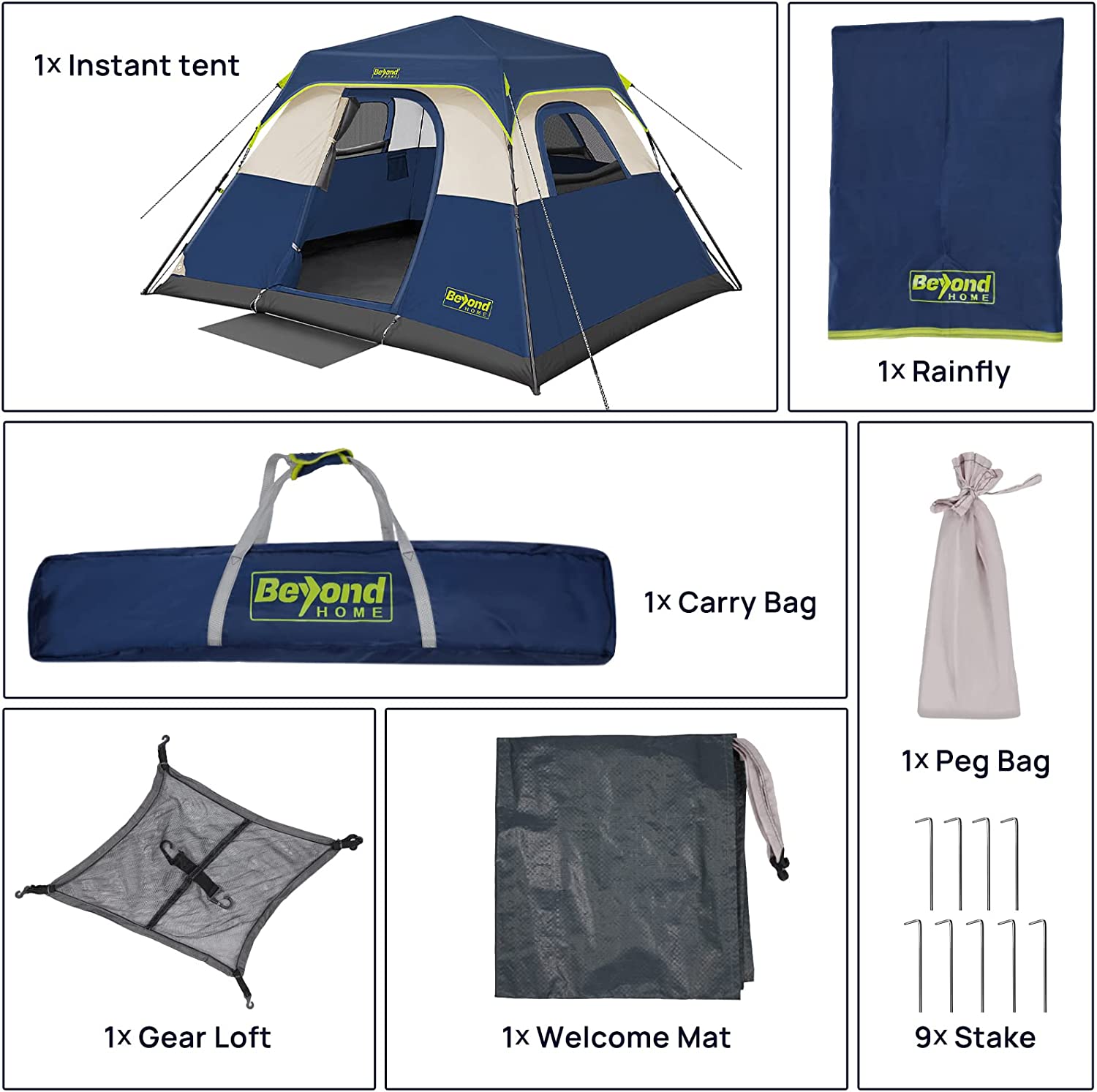 4 Persons 5lb Lightweight Tipi Hot Tents with Stove Jack, 7'3