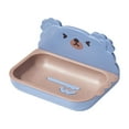 thumbnail image 2 of Fiudx Ofertas relámpago Caja de jabón montada en la pared, caja de jabón no perforada, estante de almacenamiento de jabón para el hogar y el baño, 2 of 6