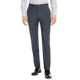 thumbnail image 1 of Calvin Klein Men’s Slim-Fit Performance Stretch Wrinkle-Resistant Mini Grid Dress Pants, Navy, 40X32, 1 of 2