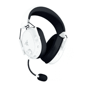 Razer BlackShark V2 HyperSpeed Wireless Gaming Headset - THX Spatial Audio - Bendable Mic - 50mm Drivers - 2.4GHz, Bluetooth or USB - 70 Hr Battery w/USB Type C Charging - White