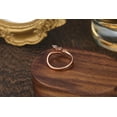 thumbnail image 4 of 14K Rose Gold Moissanite Wedding Ring Jewelry Gifts for Women, 4 of 5