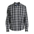 thumbnail image 5 of George Men's Long Sleeve Poplin Button-Up Shirt, 5 of 5
