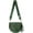 Colour Bum Bag-Bean Green, variant on Women's Waterproof Fanny Pack, Crossbody Belt Bag for Travel, Large Plus Size with Extra Long Strap
