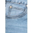 thumbnail image 4 of Fashion2Love Women’s Plus/Junior size Mid Rise A-Line Long Jeans Maxi Denim Skirt, 4 of 8