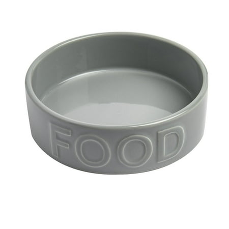 UPC: 0682327994400 | Park Life Designs 6.25  Medium Pet Bowl | Classic Food (Grey)