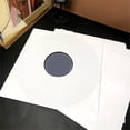thumbnail image 3 of 40Pcs 7 Inch Vinyl Record Sleeves Protective Inner Sleeves with Center Hole for EP Storage and Vinyl EP Container, 3 of 5