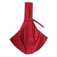 thumbnail image 1 of Red Comfortable Pet Crossbody Shoulder Bag Cat Dog Small Backpack, 1 of 5