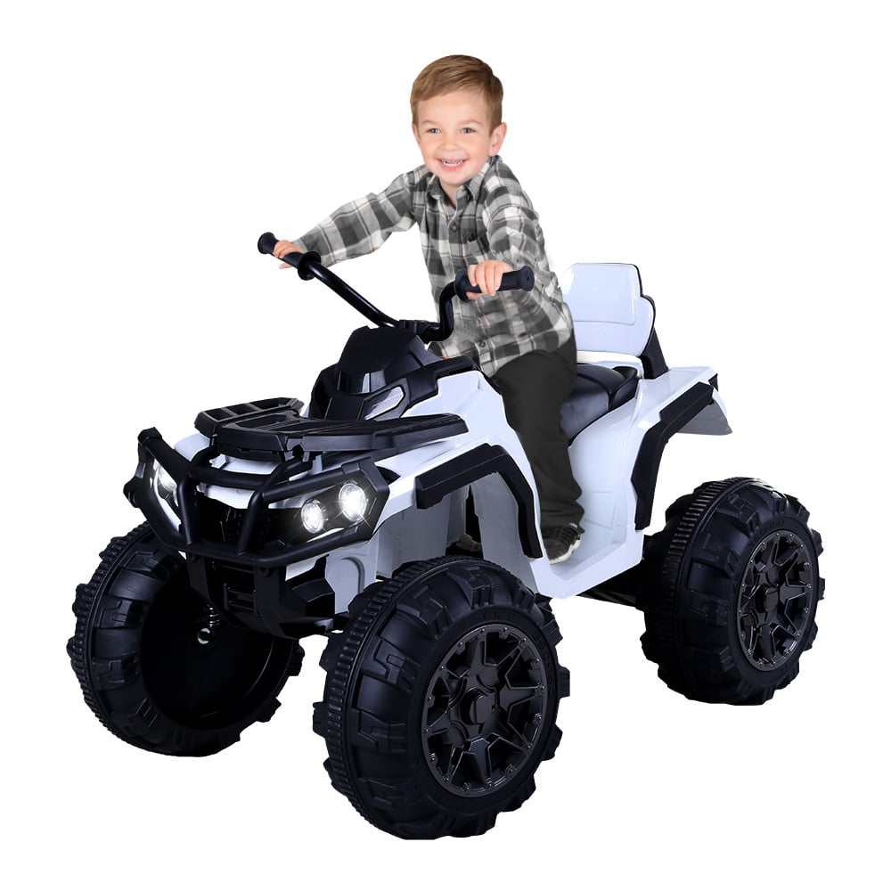 Details about   12V Battery Children Electric Kid's Ride On ATV Quad Bike Motor Toy  Car Black 