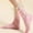 Pink, variant on Grip Socks, No Show Socks Womens Women's Fashion Silk Stockings Socks Breathable Lace Socks Solid Color Socks Ankle Socks, Socks for Women Red One Size