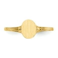 thumbnail image 2 of Finest Gold 14K Yellow Gold Signet Ring - Size 3, 2 of 5