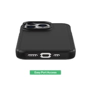 onn Protective Gel Phone Case for iPhone 15 Pro / iPhone 14 Pro / iPhone 13 Pro - Black