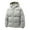 Light Gray, variant on Winter Warm Thickened Down Jacket Windproof Cold Weather Coat With Hood Outdoor Thermal Insulated For Daily Use