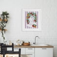 thumbnail image 3 of Stupell Industries Bohemian La Rossa Sculpture Face White Framed Print Under Glass, 17 x 21, by Radhika Modi, 3 of 8