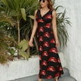 thumbnail image 2 of RHPS Lips Sleeveless Dress Dance dresses elegant dresses plus sizes, 2 of 4