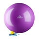 Black Mountain Products 55cm Purple Gym Ball 55 cm. Ball de Stabilité d'Exercice de Force Statique&44; Violet – image 2 sur 3