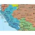 thumbnail image 4 of Swiftmaps South America Wall Map GeoPolitical Edition (36x44 Laminated), 4 of 5
