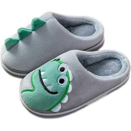 

Kids Dinosaur Slippers Girls Boys Slippers Memory Foam Comfy House Slippers Bedroom Home Slippers Winter Warm Indoor Shoes