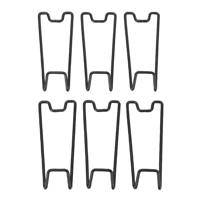 Photo Frame Stands, Metal Multifunctional Balance Support Stable Holder Picture Frame Easel Brackets 6 Set Easy Installation for 15-26cm Height