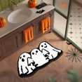 thumbnail image 6 of Halloween Bath Bath Mat, 24″x16″ Non-Slip Rugs Area Rugs Gothic Rug Front Door Mat Carpet Floor Rug for Home Kitchen Bedroom Porch Entryway A, 6 of 6