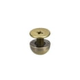 thumbnail image 5 of 8x5mm Screw Back Rivets Solid Round Head Leather Studs Bronze Tone 10 Pack, 5 of 5