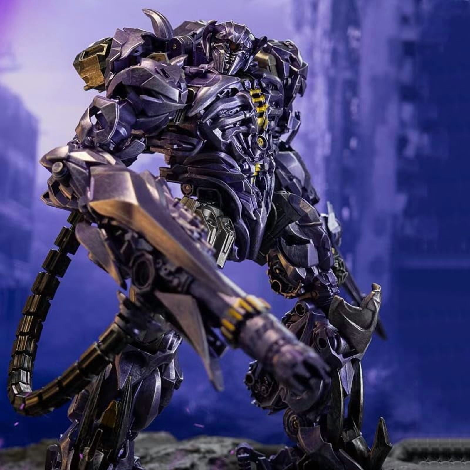 Shockwave Figure Transform Shape Standing Shockwave Action Figures 20cm/7.9inch PVC Characters Handicrafts Souvenirs for Anime Fans Gifts
