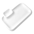 thumbnail image 3 of Platón Chefmaker Rectangular 35 cm Porcelana Color Blanco, 3 of 4