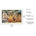 thumbnail image 2 of The Flaming Rathsel (Das Flammende Rathsel) - The Cremation Illusion - Vintage Magic Poster by Adolph Friedlander c.1898 - Master Art Print (Unframed) 13in x 19in, 2 of 4