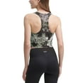 thumbnail image 2 of Calvin Klein Women's Performance Cropped Tie-Dyed Active Top, Small, 2 of 2