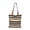 A, variant on Summer Straw Tote Bag, Striped Color Block Woven Shoulder Bag, Large Capacity Casual Straw Handbag for Women Beach Travel, Daily Shopping and Summer Outdoor Matching