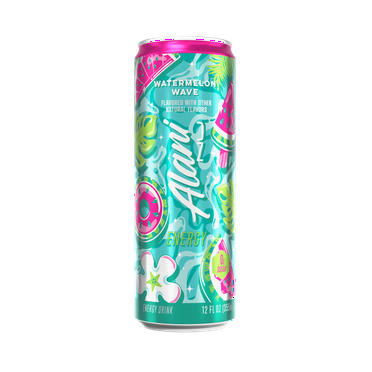 Alani Nu Sugar Free Energy Drink, Watermelon Wave, 12 fl oz, Can, 200mg Caffeine
