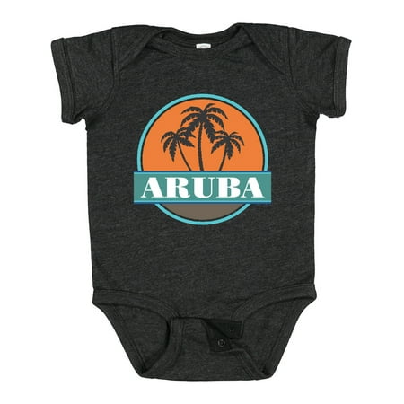 

Inktastic Aruba Vacation Sunset Gift Baby Boy or Baby Girl Bodysuit