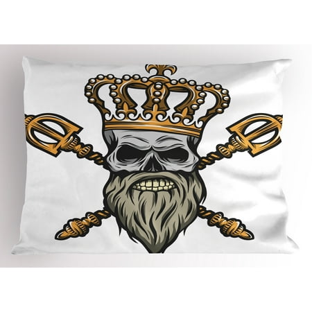 king pillow sham ruler