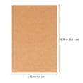 thumbnail image 2 of HEATSHAKING 200Pack Blank Notecards For Diy Projects Rectangular Light Brown 5.7In X 3.73In, 2 of 8