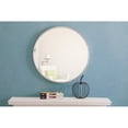 thumbnail image 3 of Metal frame Round Mirror 24 inch Silver finish, 3 of 5
