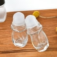 Hzsb Glass Empty Roller Bottle with Roller Ball LeakProof Smooth
