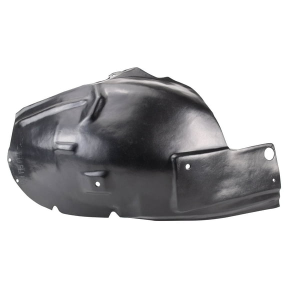 TRQ Front Left Forward Inner Fender Liner Black Drivers Side Fits Select 2005-2009 Ford Mustang FO1250128