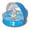 Blue-orange, variant on Blue-yellow 3 In 1 Pop Up Ball Pit Tent Paddling Pool Indoor Outdoor Activity Toy