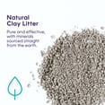 thumbnail image 3 of Litter Genie Light Unscented Clumping Cat Litter, 28 lbs with 9 ft refill| Lightweight 20% Lighter Natural Clay | Fast-Clumping, Odor Control, Dust-Free, 3 of 10