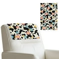 thumbnail image 2 of Xixirimido Daisy Flower Cow Spot Print Non Slip Recliner Headrest Protector Leather Headrest Covers for Recliner Chair Waterproof Couch Head Rest Covers for Sofa, 1Pcs, 2 of 7