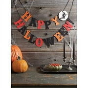 Garland 1/pkg-witch/happy Halloween