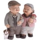thumbnail image 1 of Figuras de resina JanHm pareja de ancianos decoración Hogar, 1 of 4
