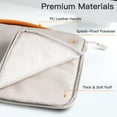 thumbnail image 3 of JETech Laptop Sleeve for MacBook Neo (A18 Pro), 14-Inch MacBook Pro (M1-M5), Waterproof (Starlight), 3 of 5