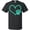 AB-Black, variant on Inktastic Teal Heart with Paw Print T-Shirt