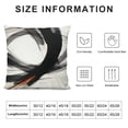 thumbnail image 5 of YINGXI Black White Abstract Art Line Pillow Covers Modern Print Decorative Pillowcases Farmhouse Throw Cushion Case Decor for Couch Sofa Bed 22x22in, 5 of 5