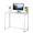White, variant on LiteHaven Desk Folding Computer Simple Student Writing Home Office School Dormitory Portable Space Saving No-Assembly,Black