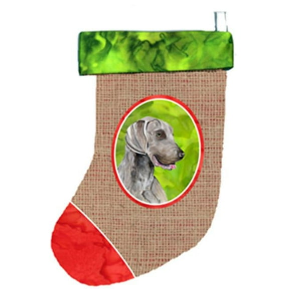 Carolines Treasures SC1025-CS Weimaraner Christmas Stocking