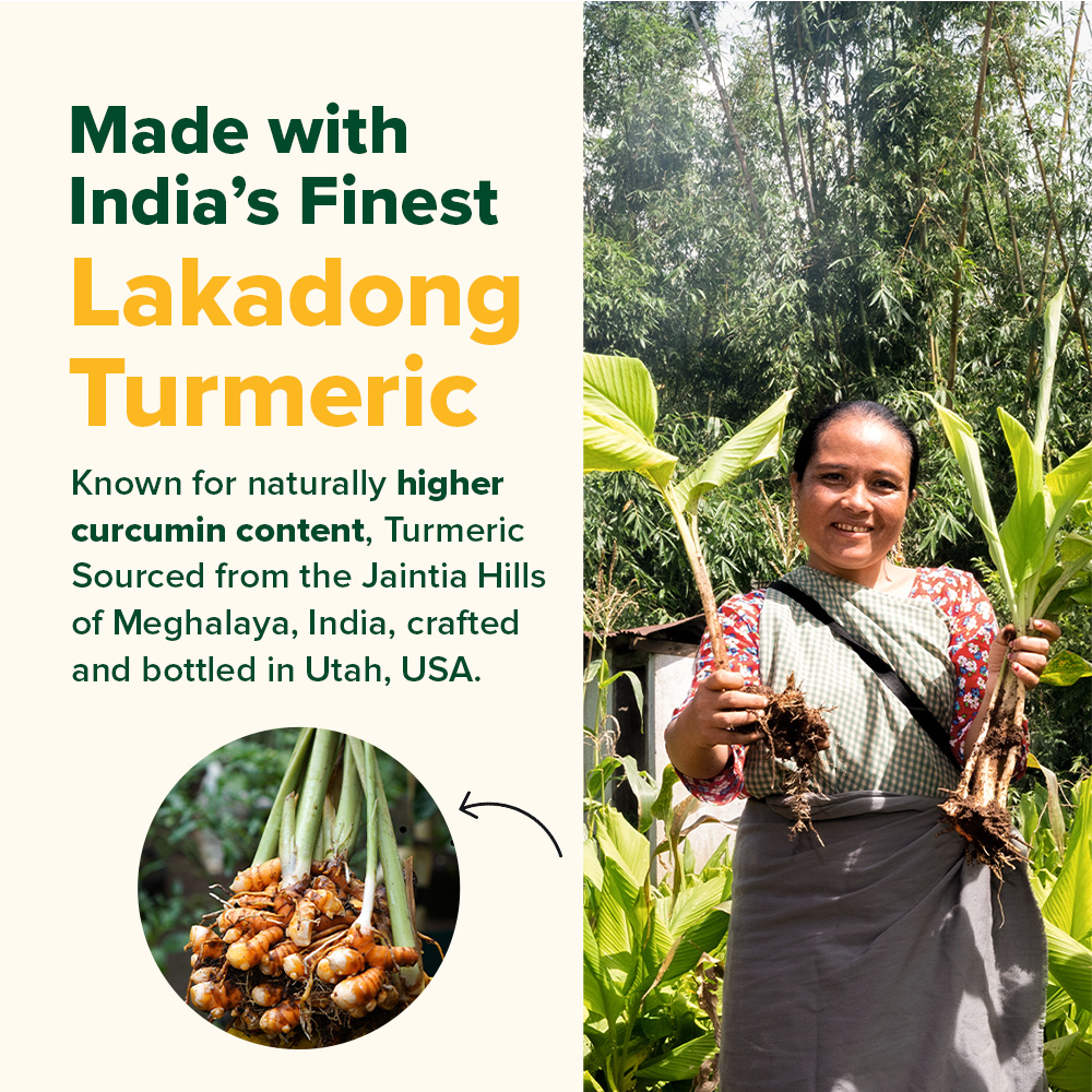 VAHDAM, Turmeric Curcumin Supplement 2000mg (500mg Curcuminoids) with Boswellia & Piperine for Fast Absorption | Supports Joint Health and Mobility | 90 Capsules