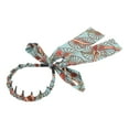 thumbnail image 4 of Unique Bargains 1 Pc Headband Vintage Ribbon Hair Accessories for Women Blue, 4 of 5