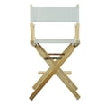 thumbnail image 2 of Casual Home 24" Director's Chair Natural Frame with Grey Canvas, Counter Height, 2 of 5
