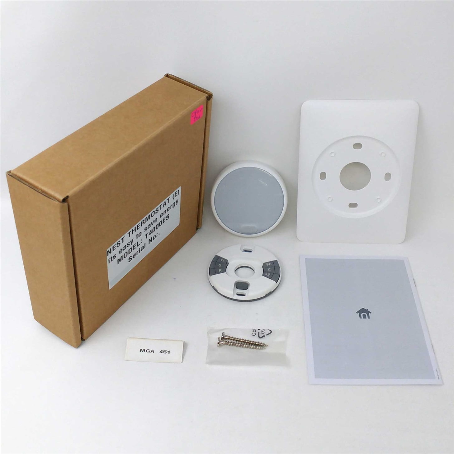 OB Nest T4000ES Learning Programmable Thermostat E with WiFi